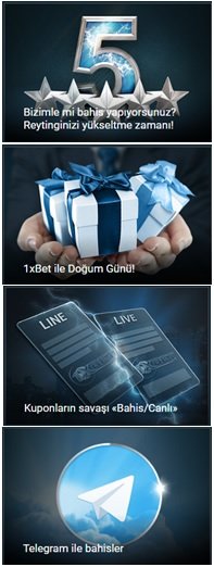 1xbet Promosyonları