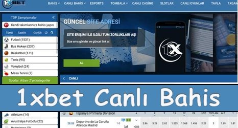 1xbet Canlı Bahis