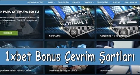 1xbet Bonus Çevrim Şartları